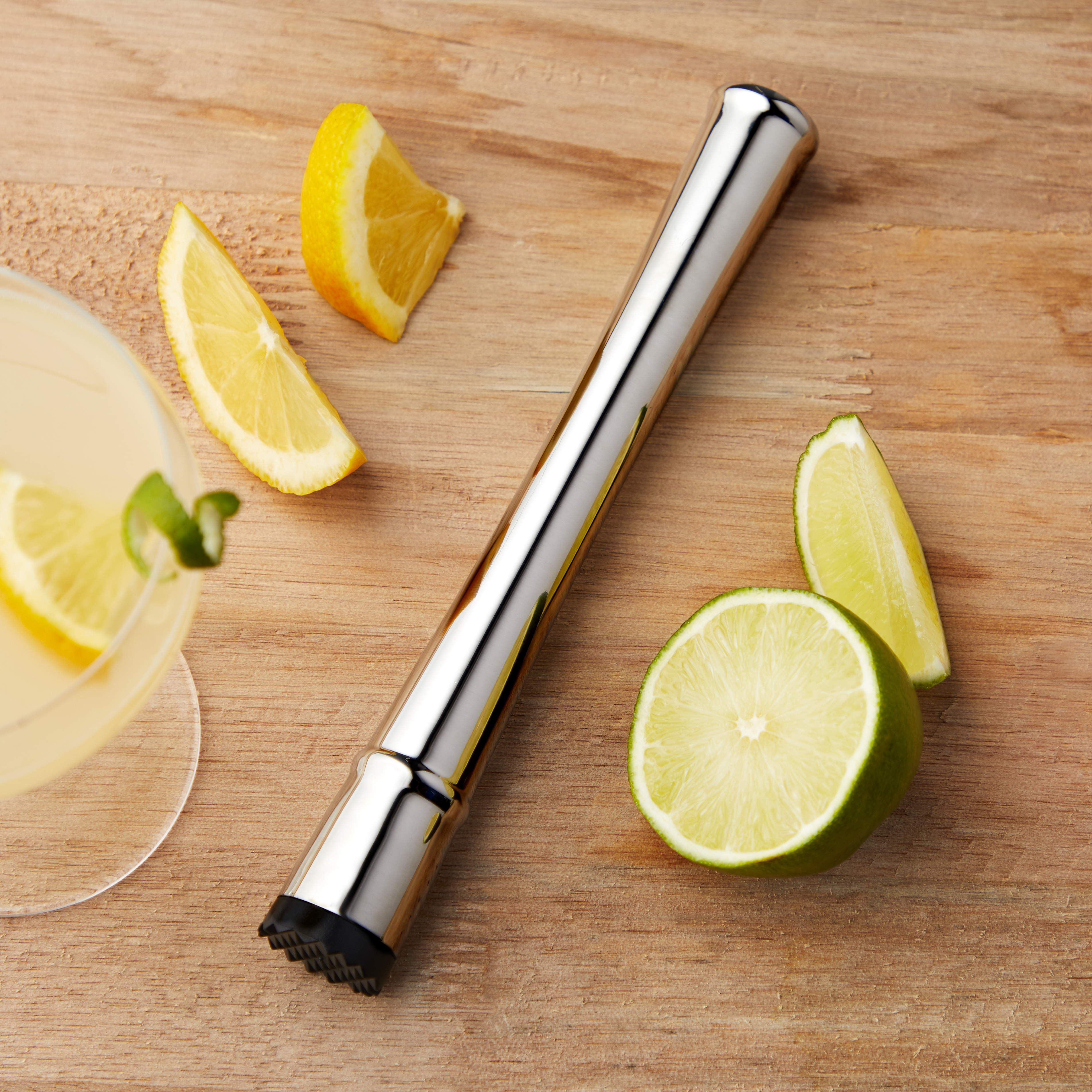 Viski® Stainless Steel Muddler 4