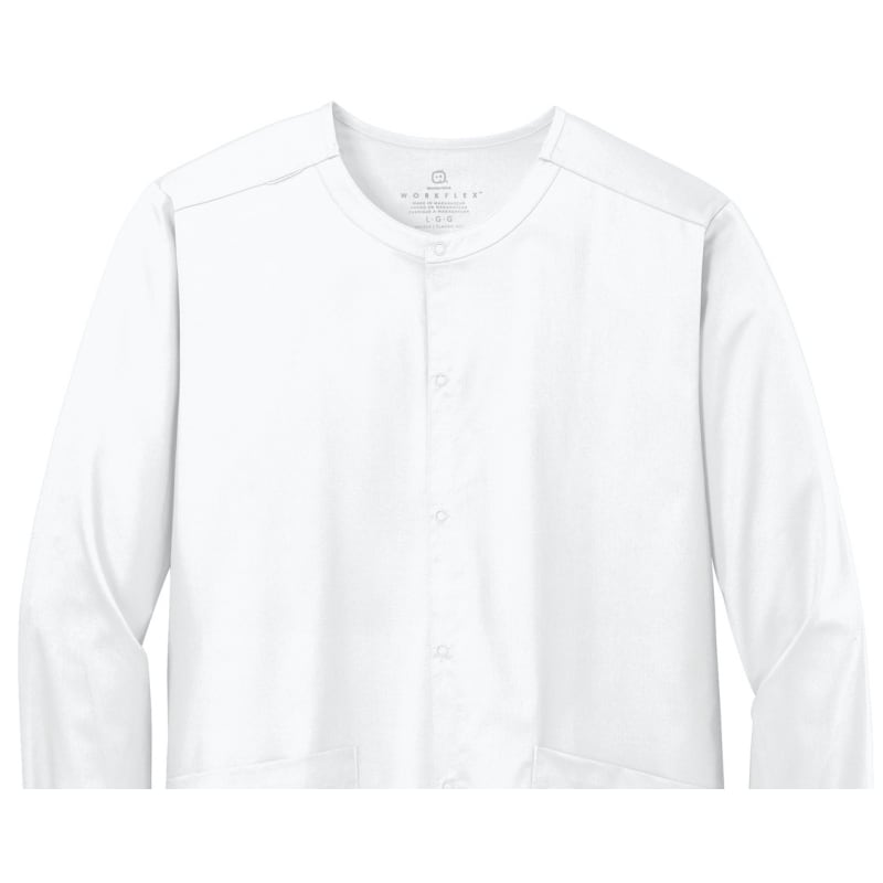 WonderWink Unisex WorkFlex Snap-Front Scrub Jacket 12