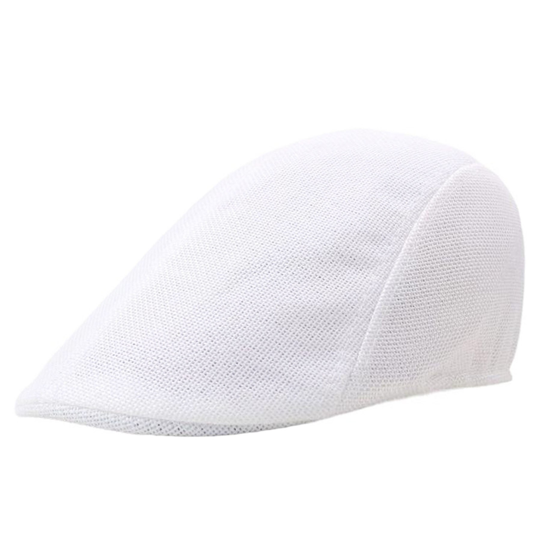 Imitation Cotton And Linen Forward Beret 10
