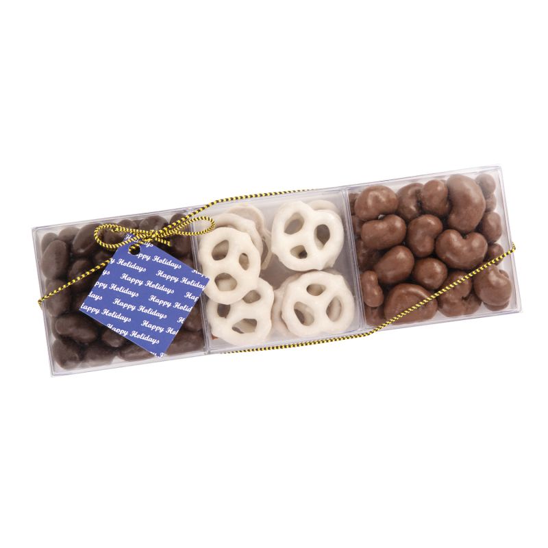 3 Way Square Acetate with Chocolate Confections 1