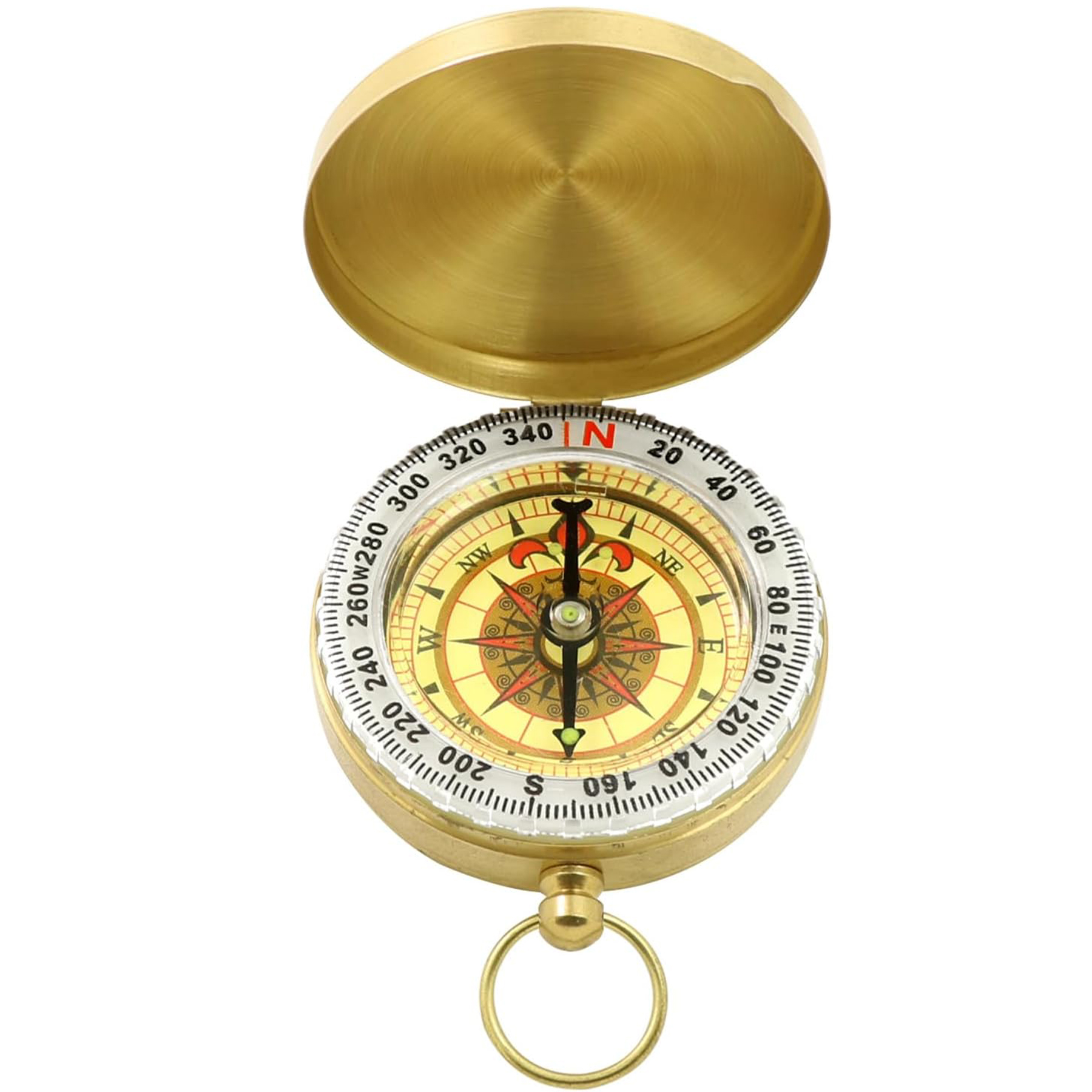 Glow in the Dark Military Camping Compass 2