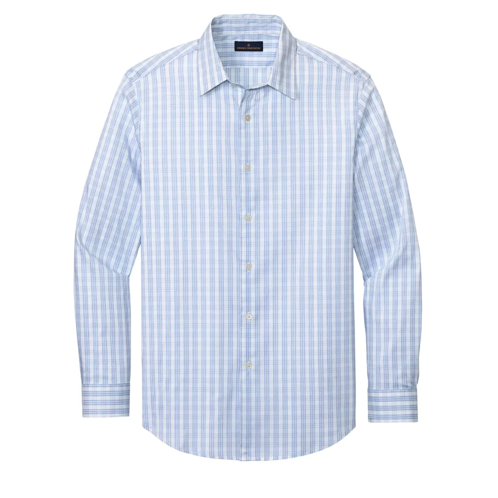 Brooks Brothers(R) Tech Stretch Patterned Shirt 3