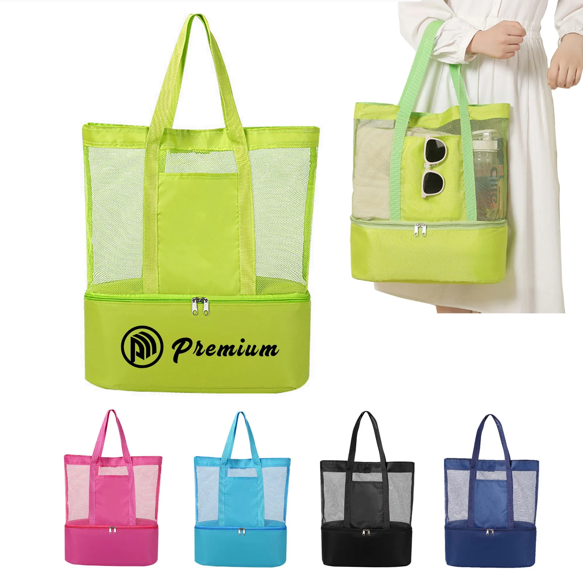Mesh Beach Tote Bag 3