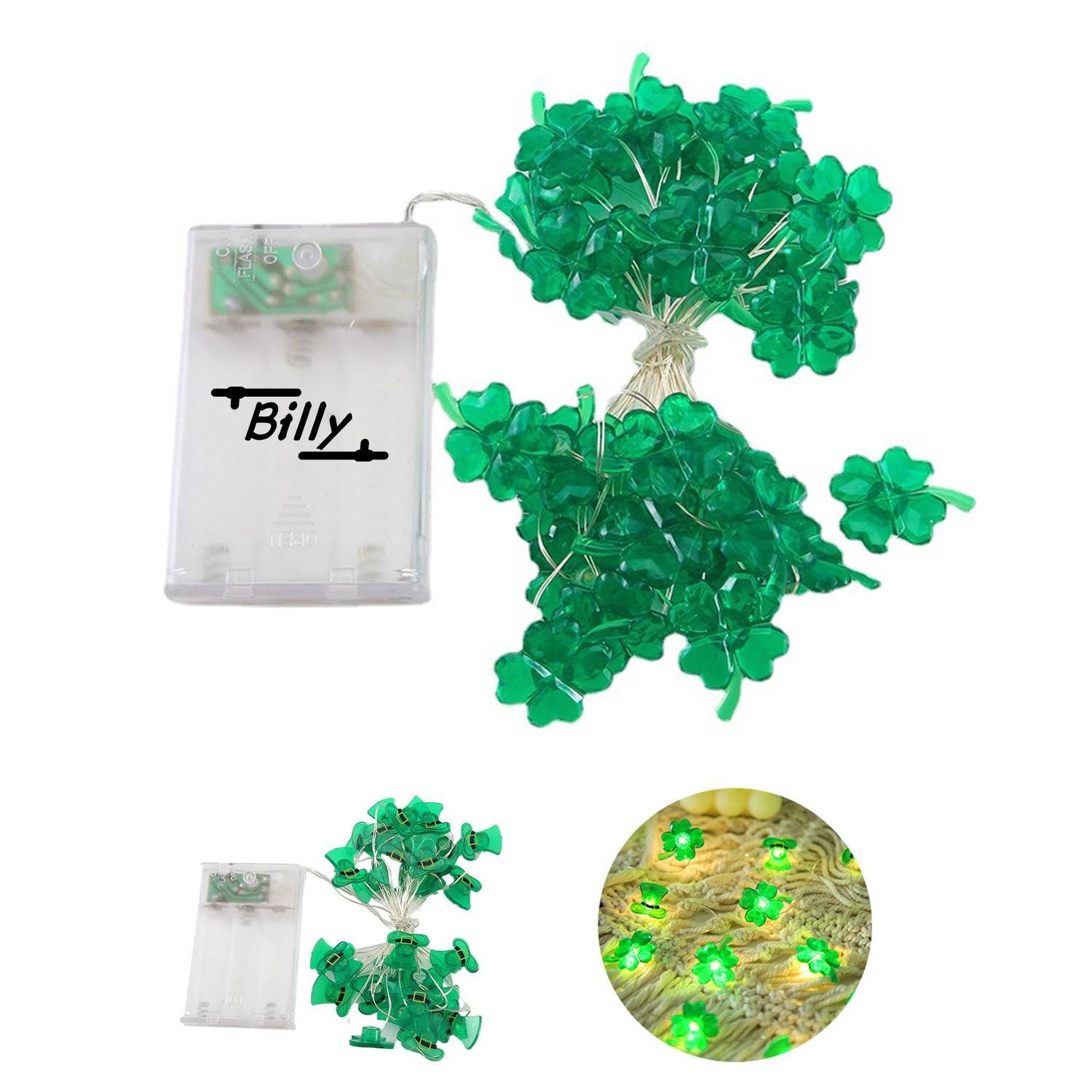 Saint Patrick's Day Light Strings 4