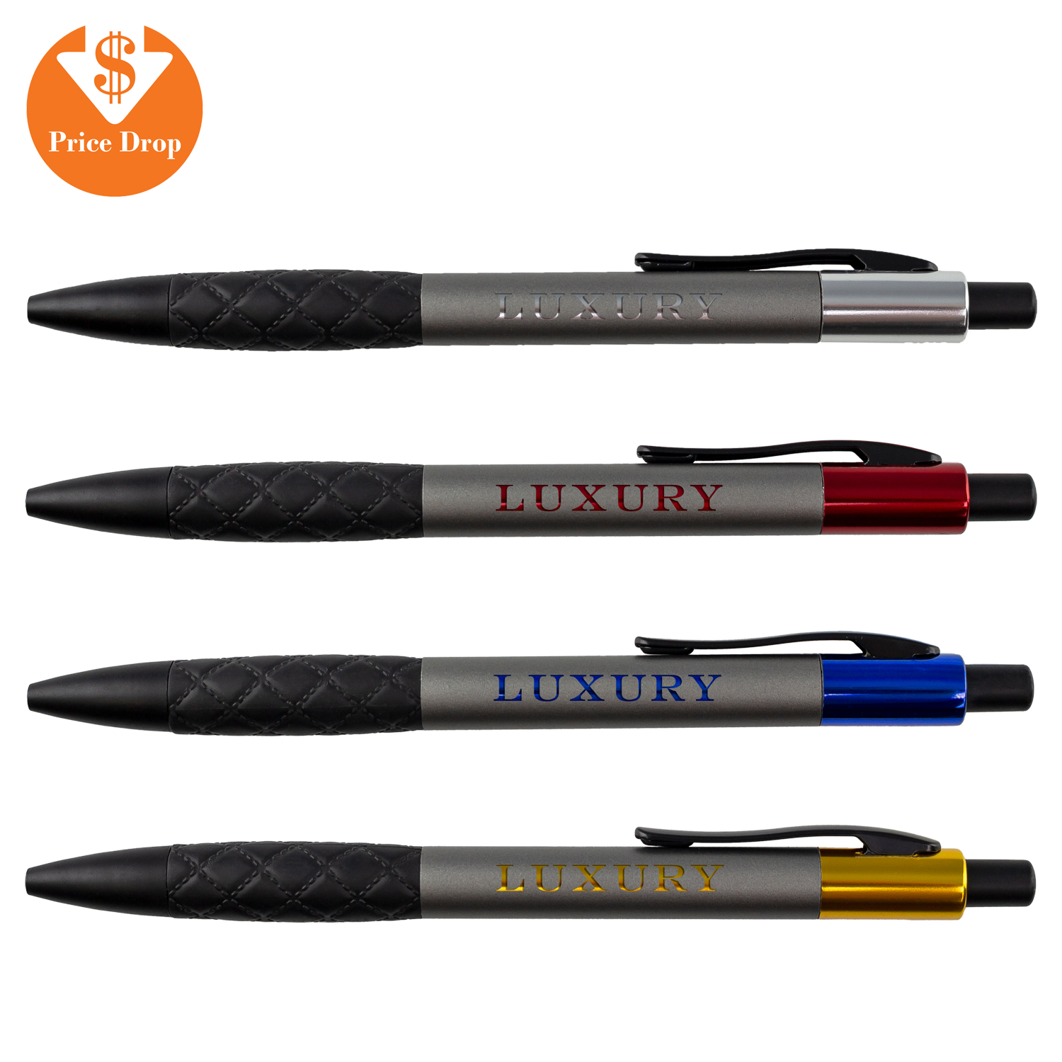 Twilightlux 2 Tone Metal Pen with Rubber Grip 1
