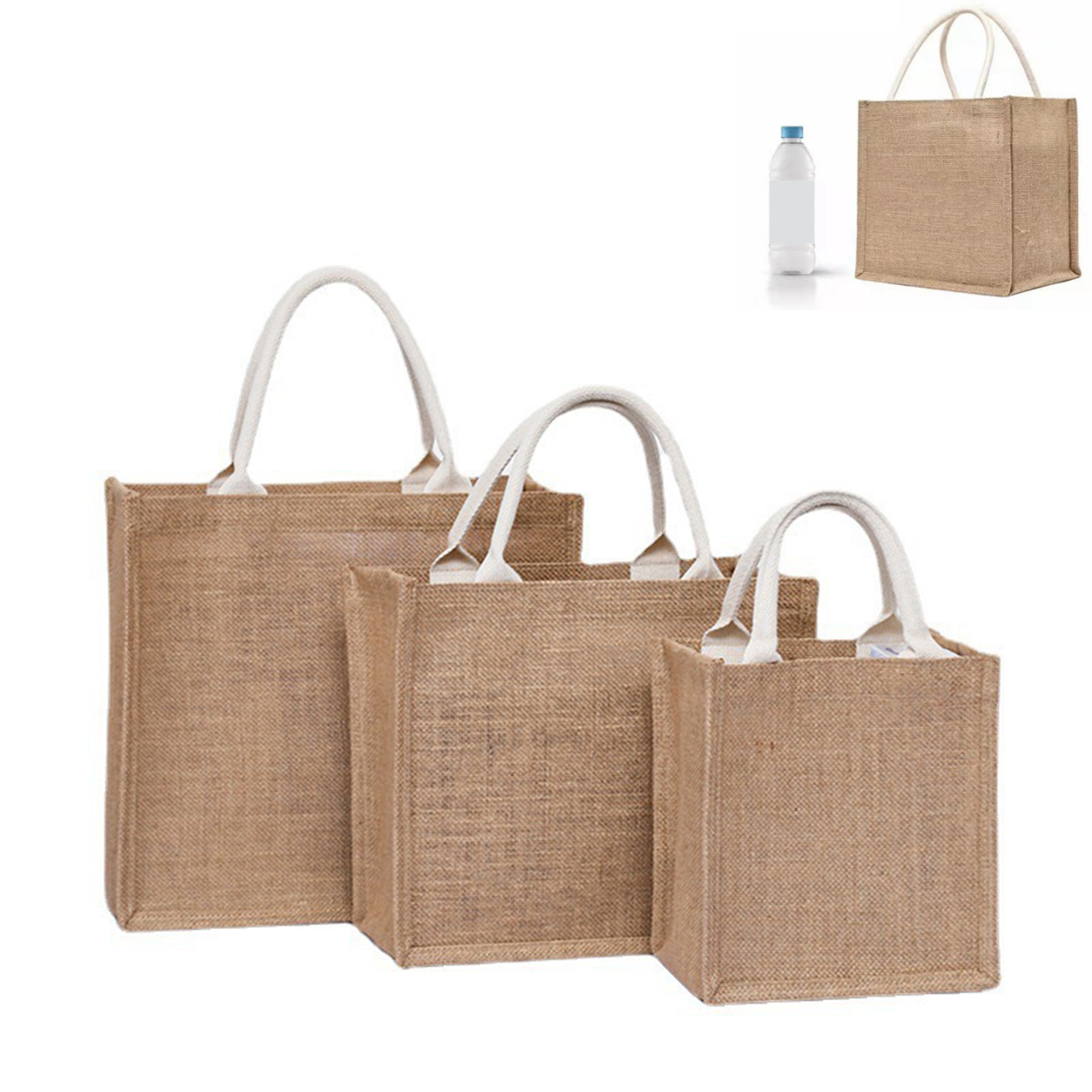 Burlap Carrying bag 2