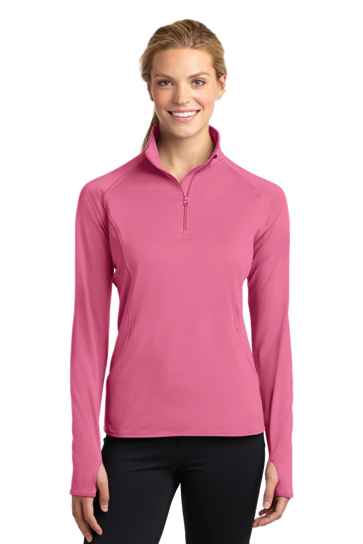Sport-Tek® Women's Sport-Wick Stretch 1/4-Zip Pullover 92