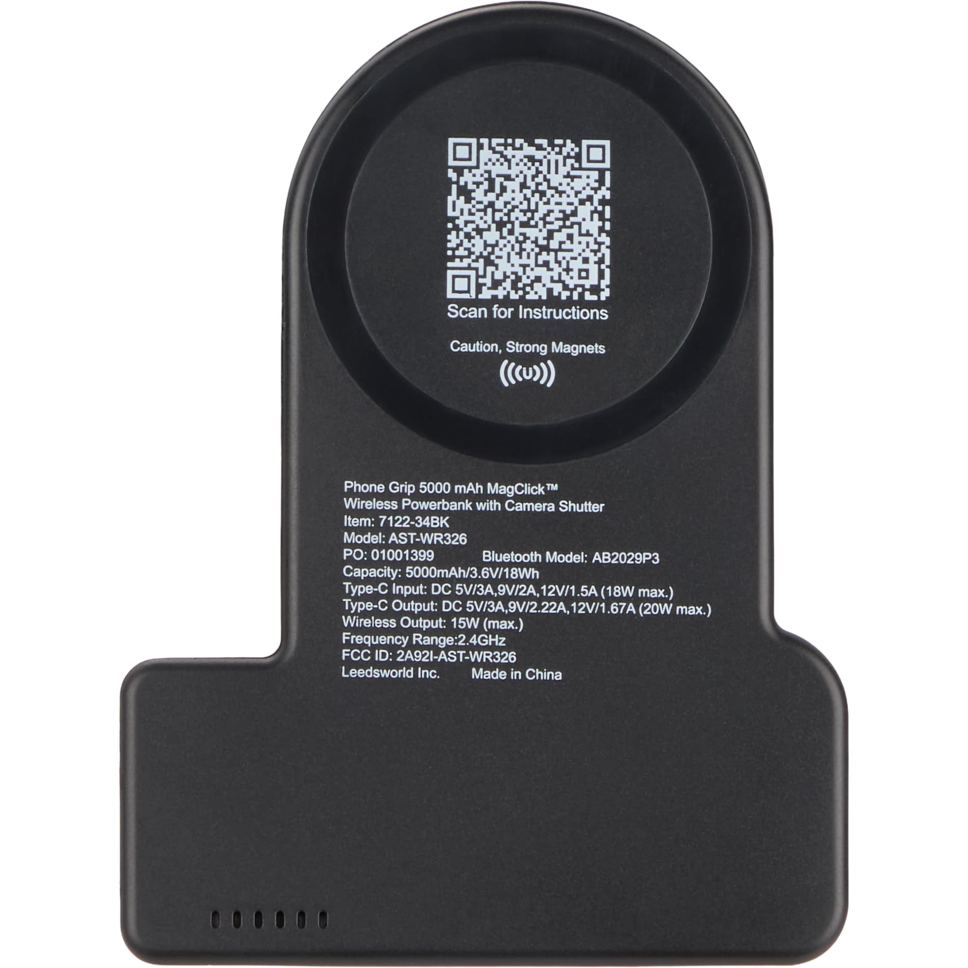 Phone Grip 5000 mAh MagClick™ Powerbank and Shutte 14
