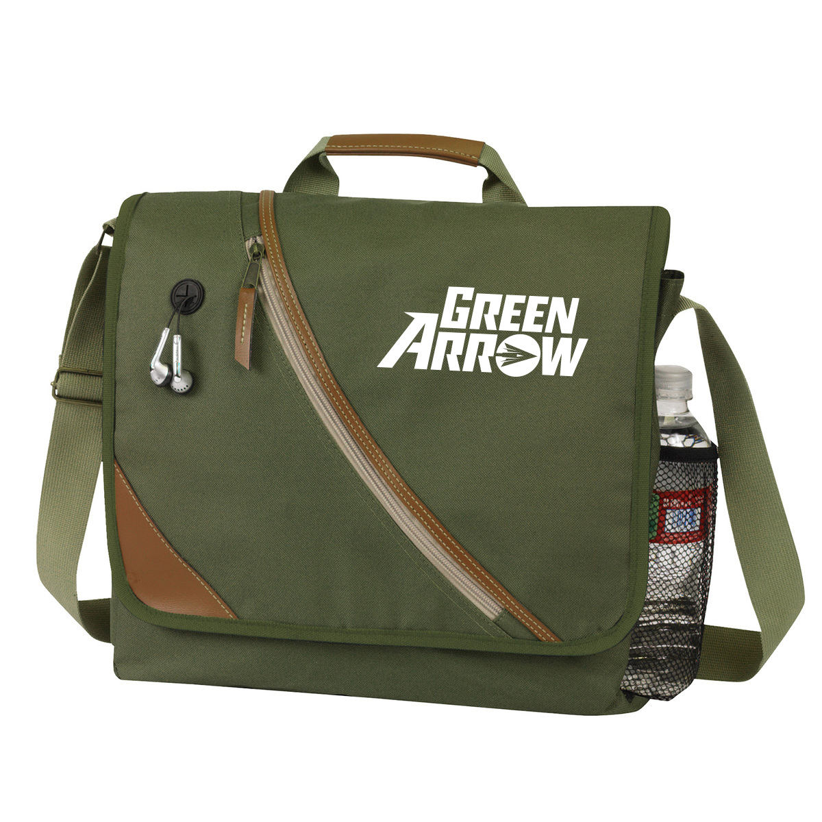 UrbanTrek Deluxe Executive Crossbody Bag with Audio Port 4