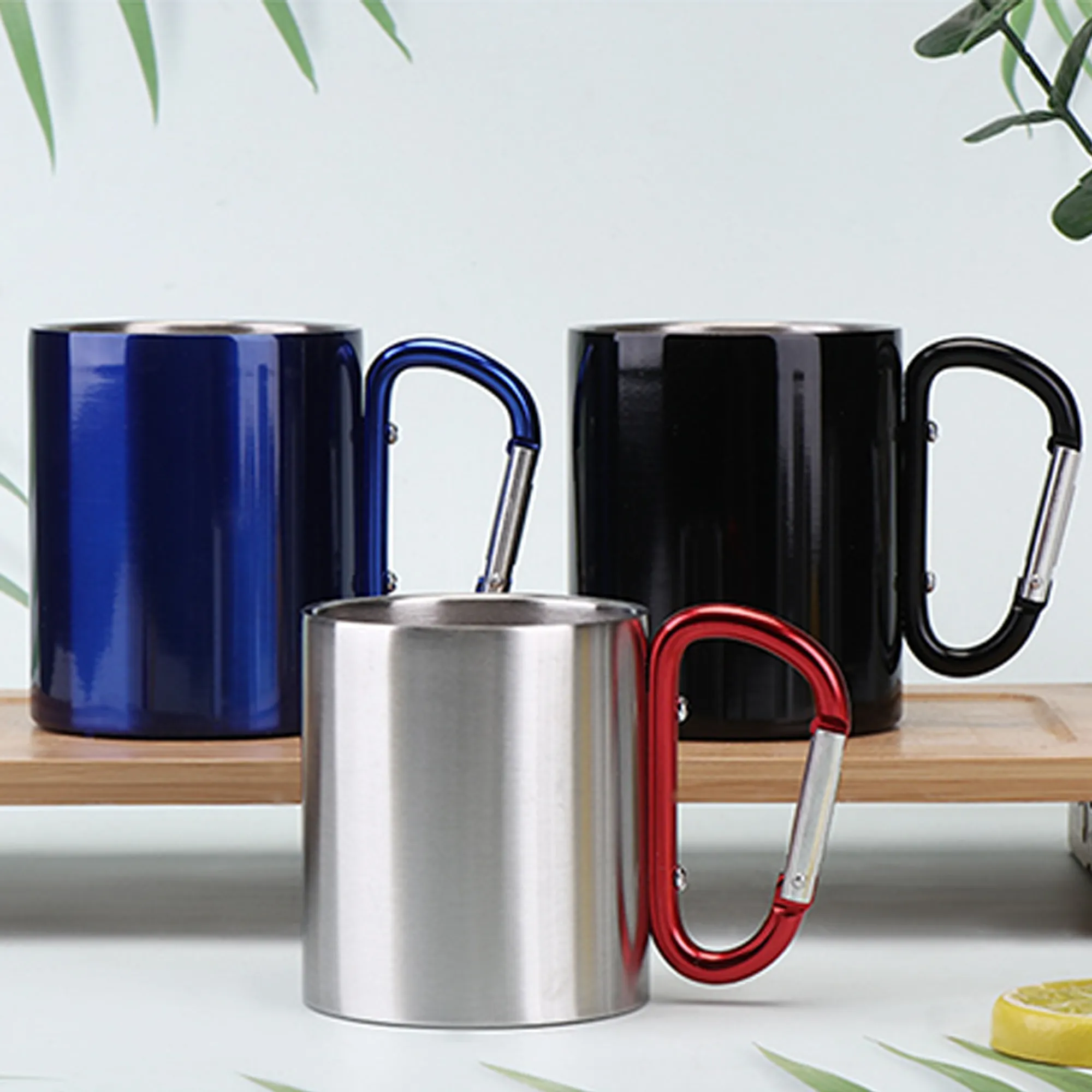 MOQ 20 10oz Carabiner Handle Mug 3