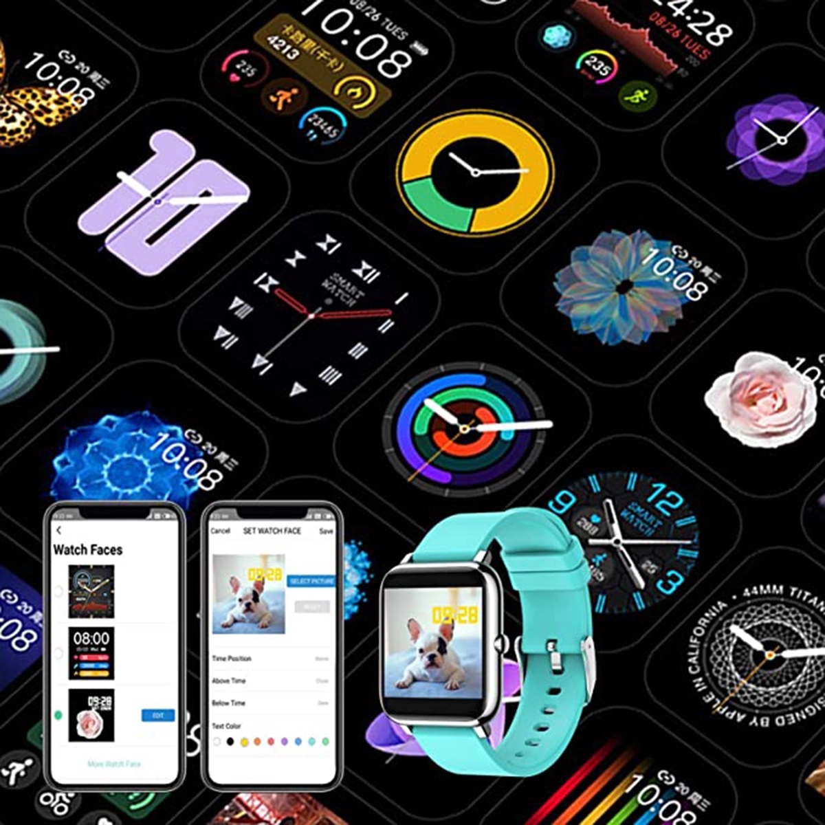 Smart Watch Fitness Tracker 4