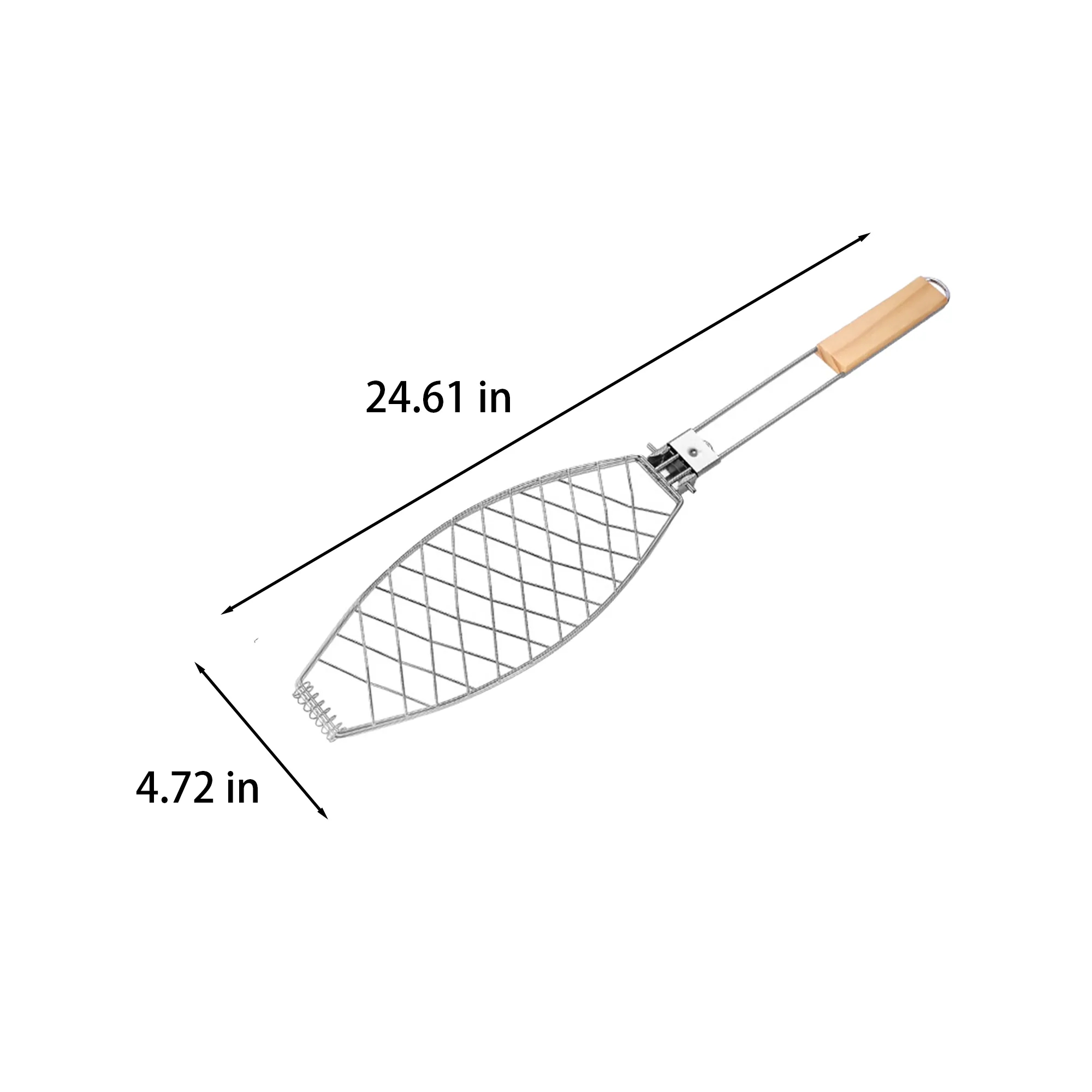 Heat-Resistant Fish Grill Clip BBQ Tool 1