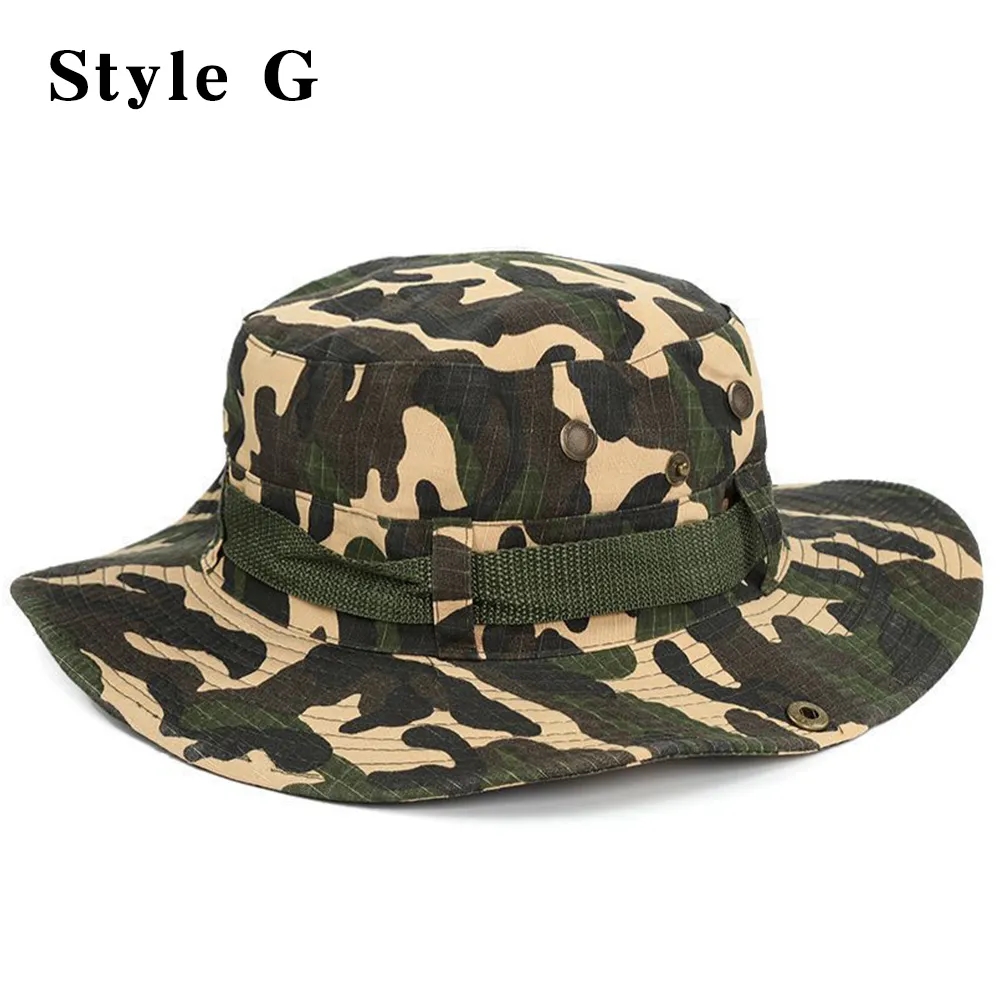 Wholesale Custom LOGO UPF50+ Boonie Hats Wide Brim Hiking 14