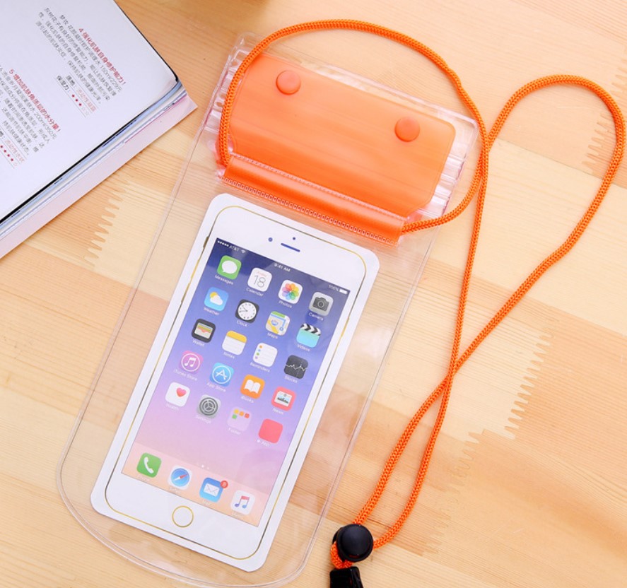 PVC Mobile Phone Transparent Waterproof Touch Screen Bag 1
