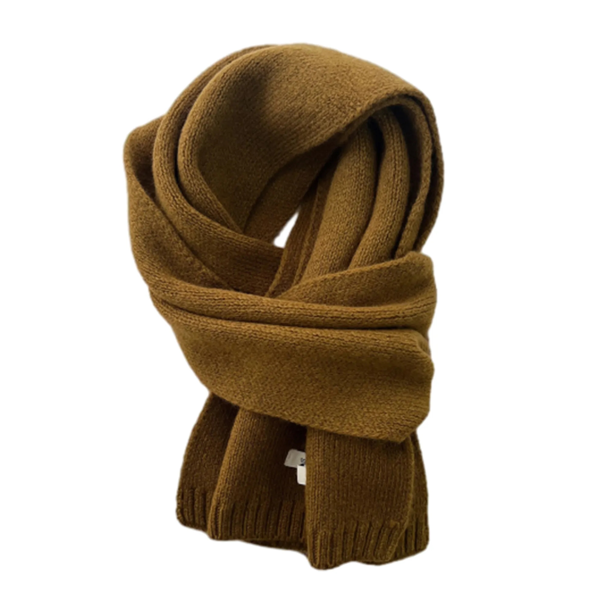 Unisex 100% Wool Scarf Warm Neck Collar 12