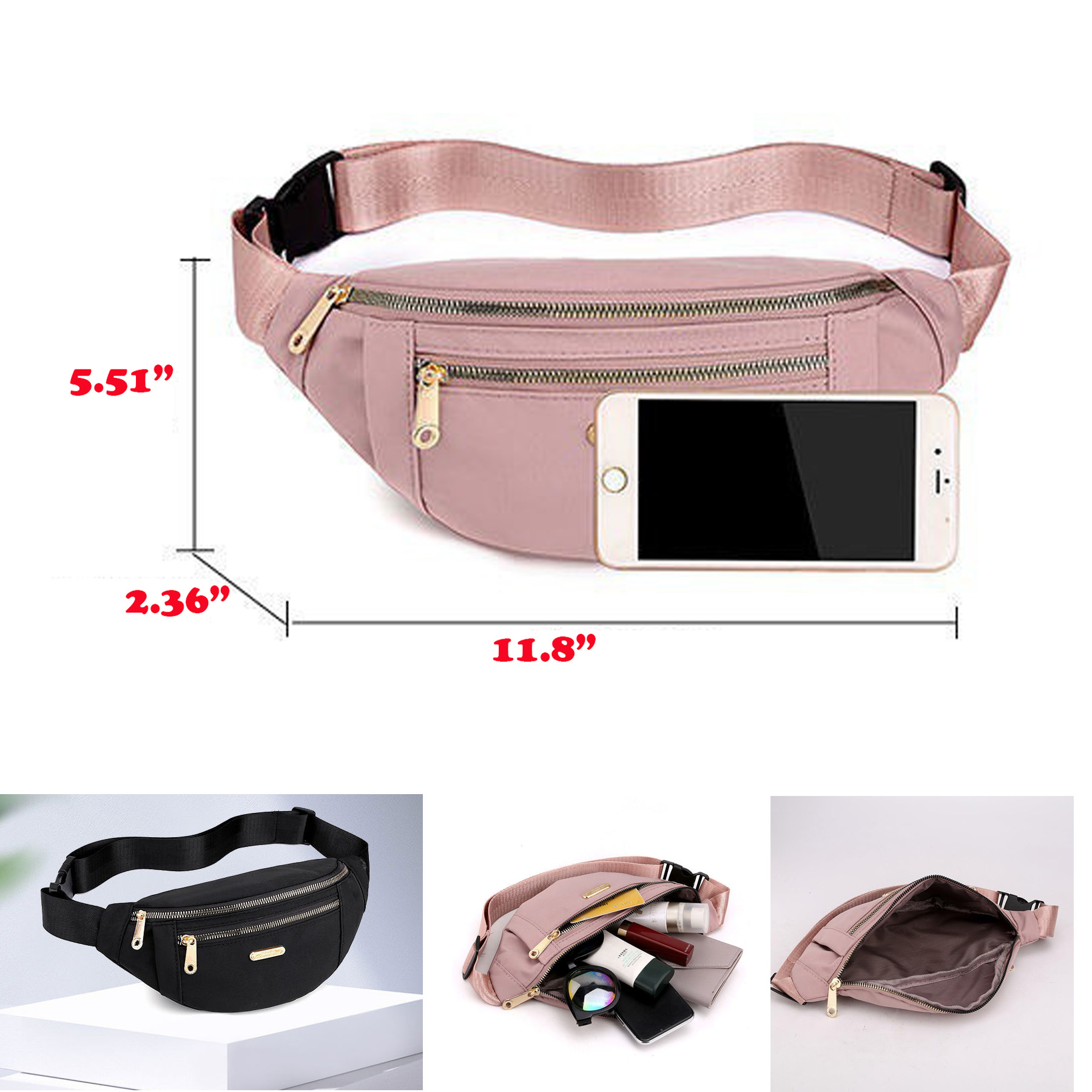Fanny Pack Cross Body Travel Bag 3