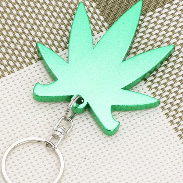 Cannabis Leaf  Bottle Opener Keychains 4