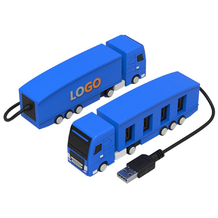 Custom Shaped USB Hub 9