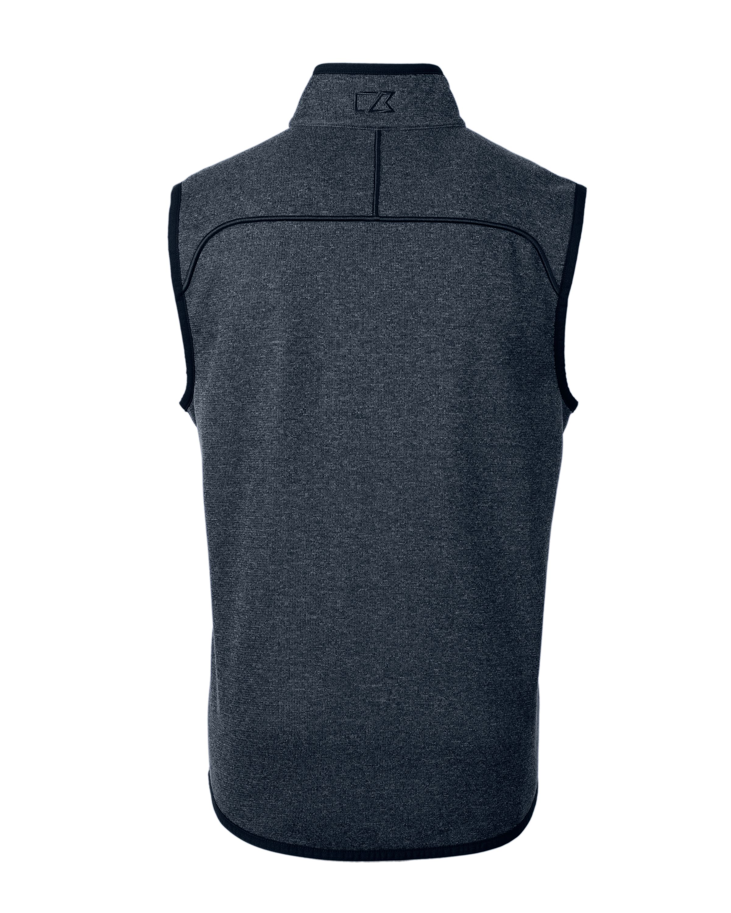 Cutter & Buck Mainsail Sweater-Knit Mens Full Zip Vest 28