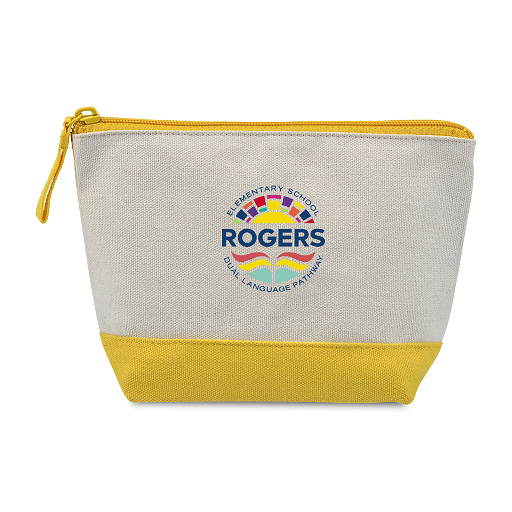Canvas Zippered Pouch 1