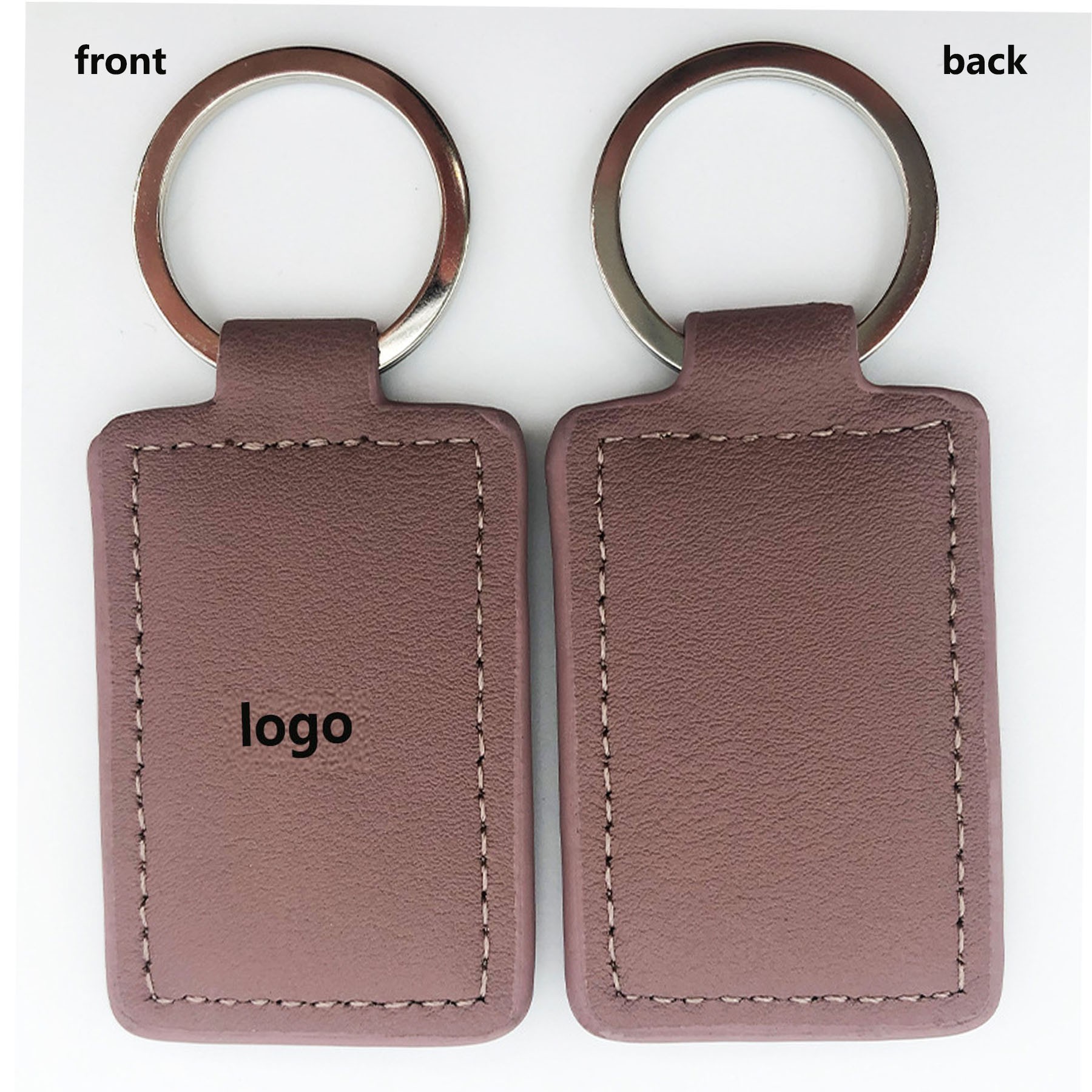 Cowhide Leather Keychain
