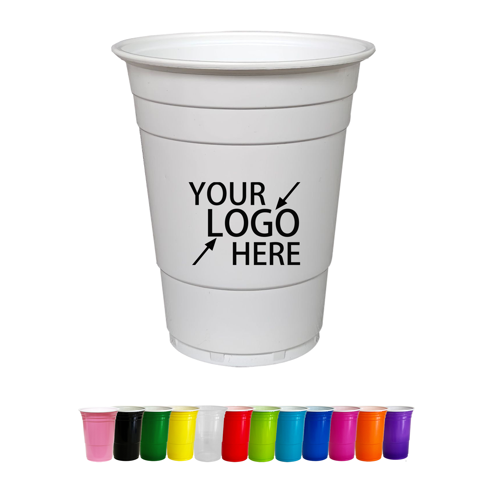 16oz Plastic Party Cup 2