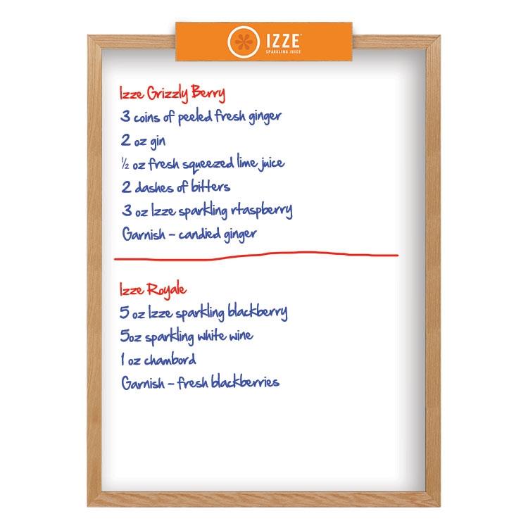 Wall Oak Frame Wet-Erase Board with Header 36"w x 48"h