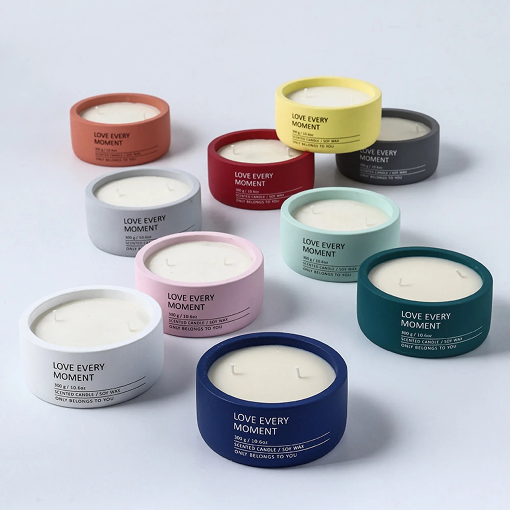 Two Styles Scented Candle In Ceramic Cup 13