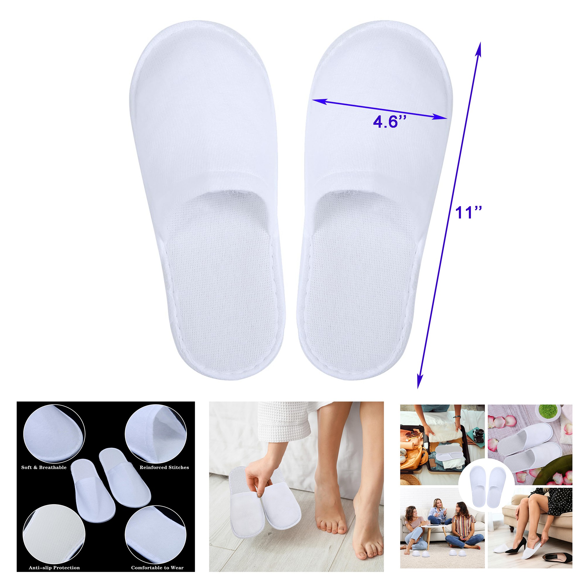 Disposable Spa Slippers 2
