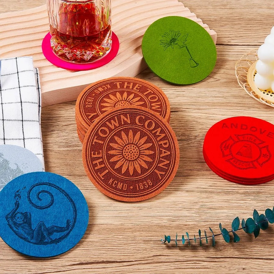 Absorbent Felt Coaster 6