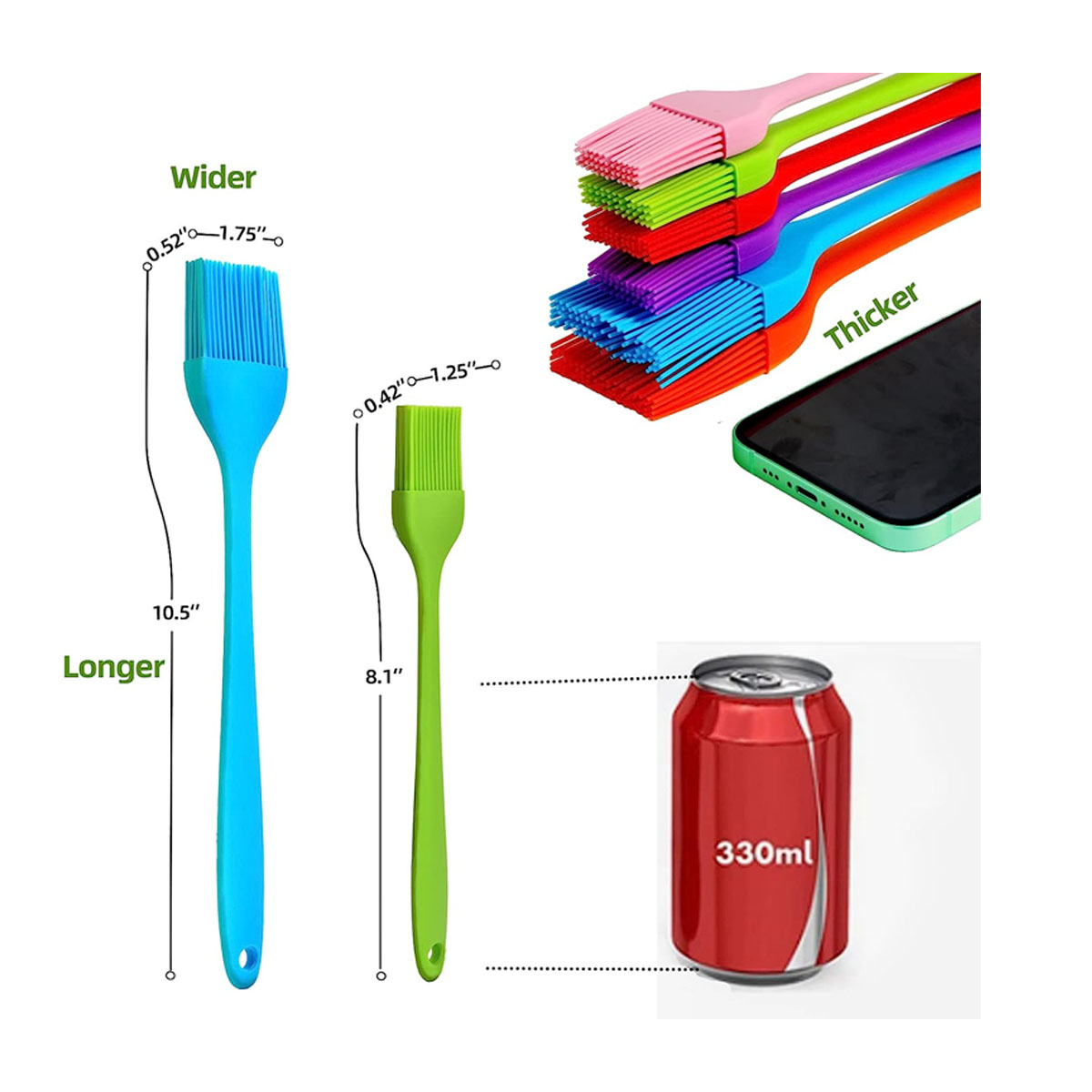 Silicone Grill Basting Brush 3