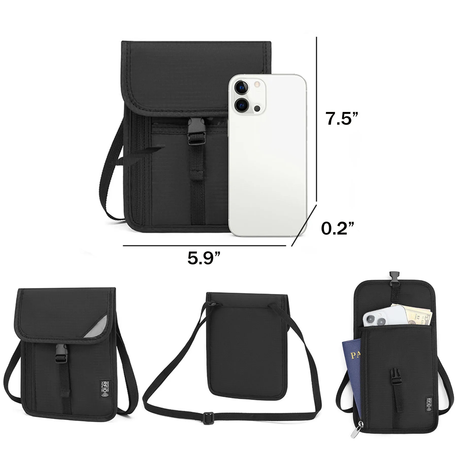 Travel Safe RFID Blocking Bag 7