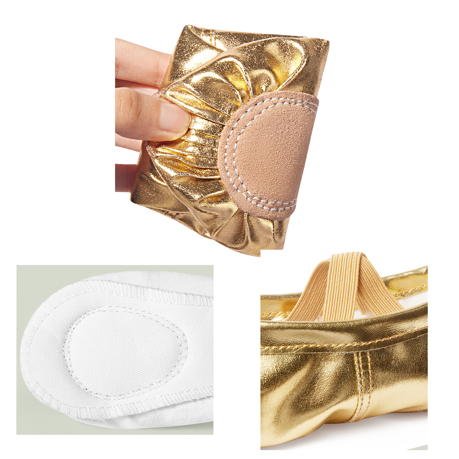 PU Leather Ballet Slippers 5