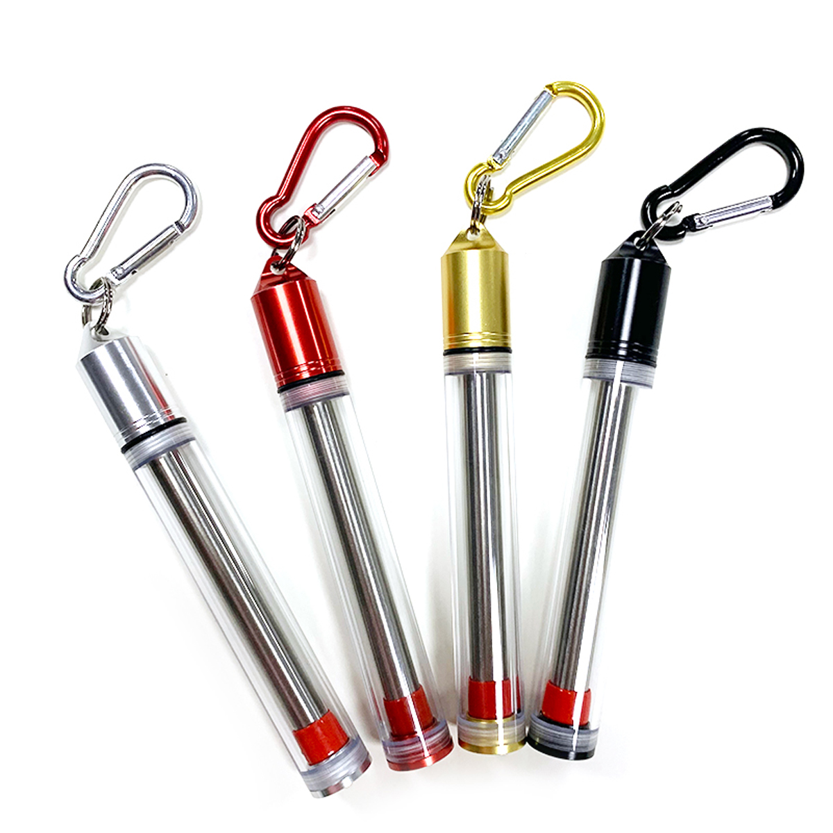 Telescopic Stainless Steel Straw Kit 3