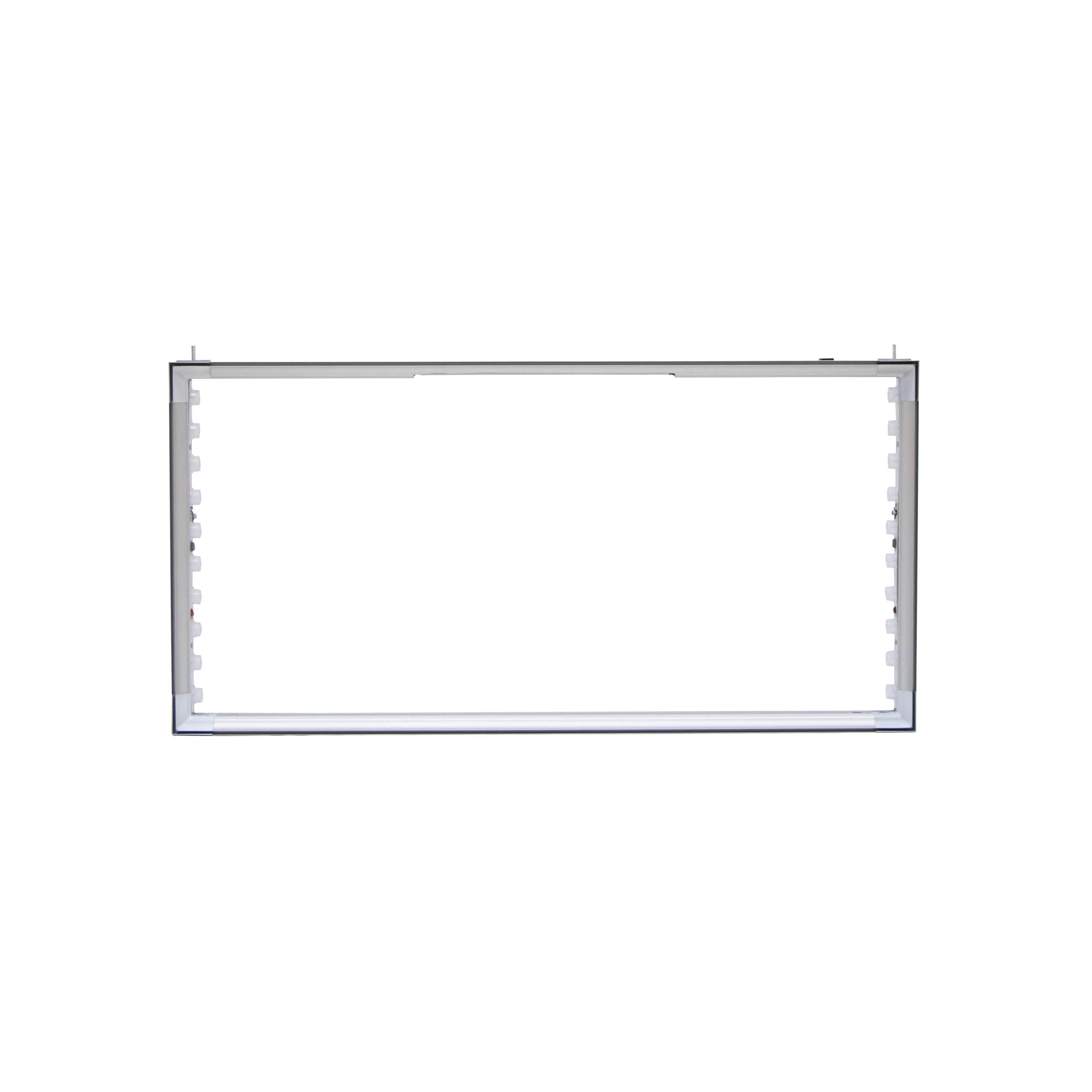 18"H x 36"W Aerial SEG Glo Ceiling-Mounted Hardware 3
