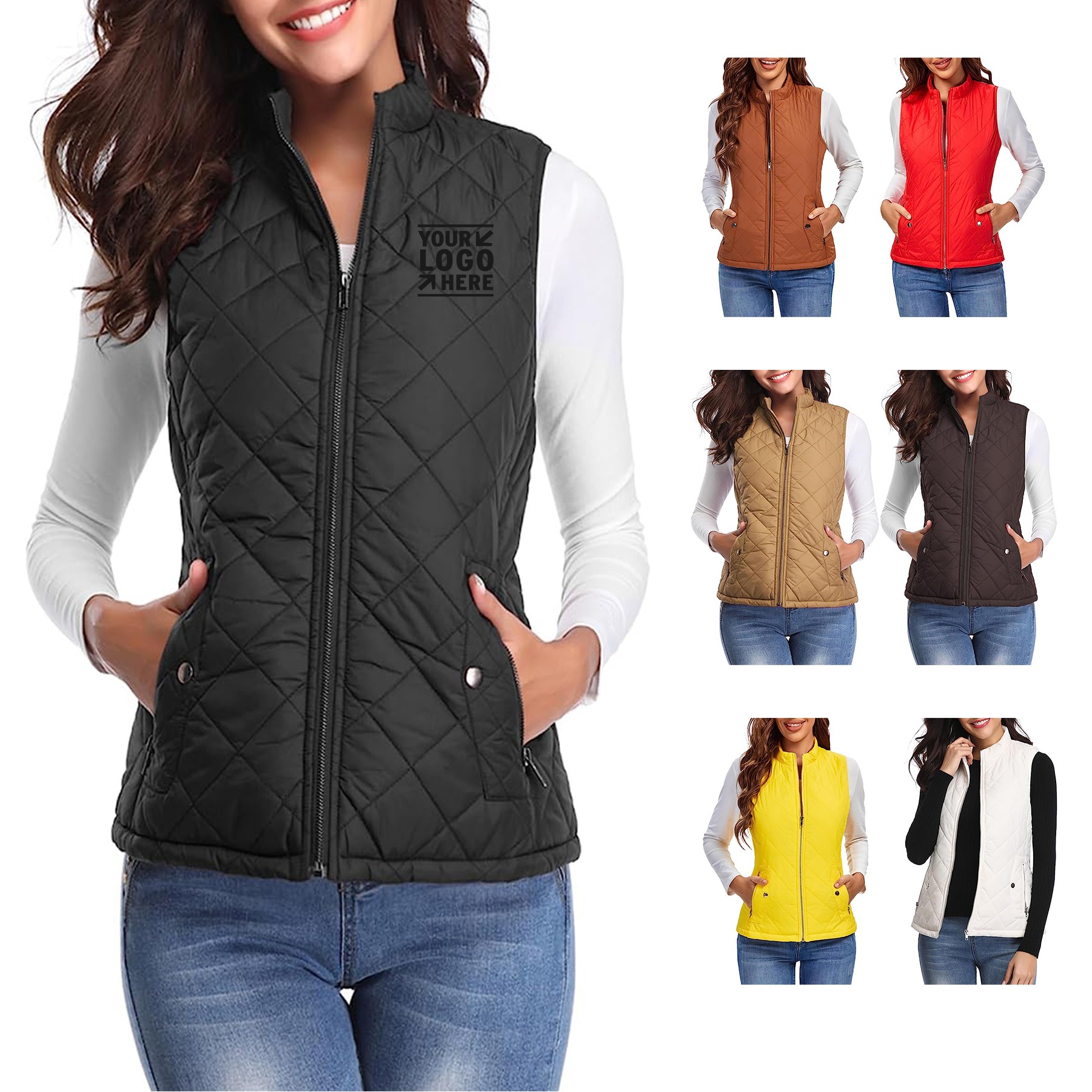 Women's Quilted Vest 2