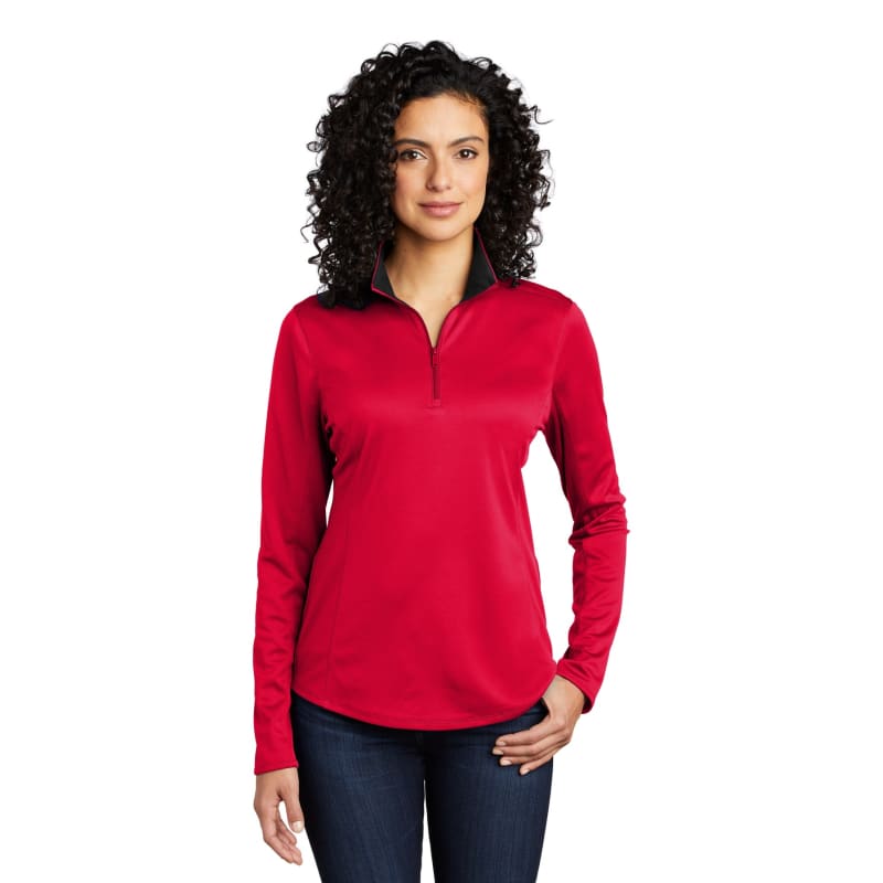 Port Authority Women's Silk Touch Performance 1/4-Zip 2