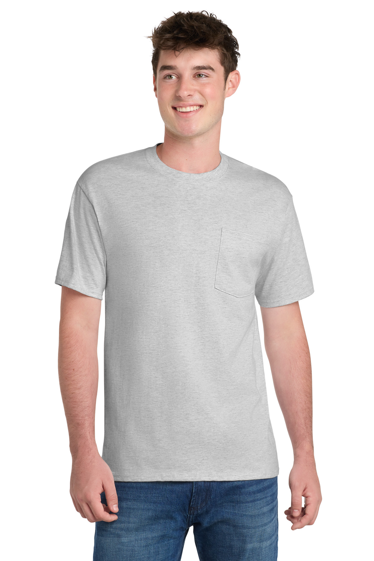 Port & Co Tall Essential Pocket Tee. PC61PT 125