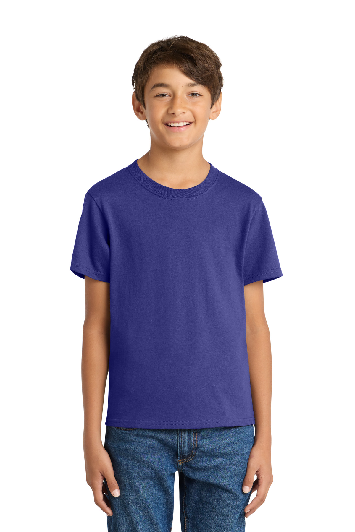 Port & Co Youth Core Cotton Tee. PC54Y 510