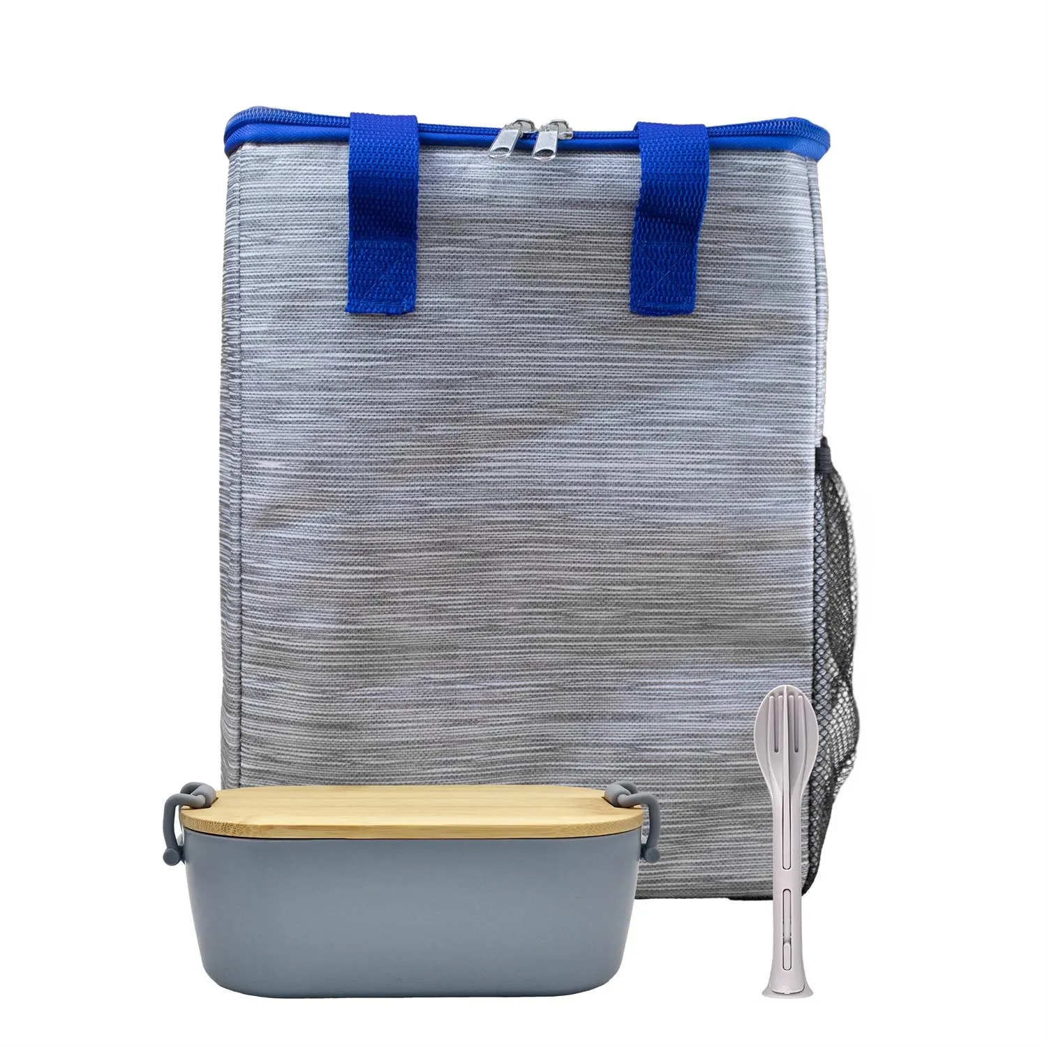 Bamboo & Utensil Lunch Tote 9