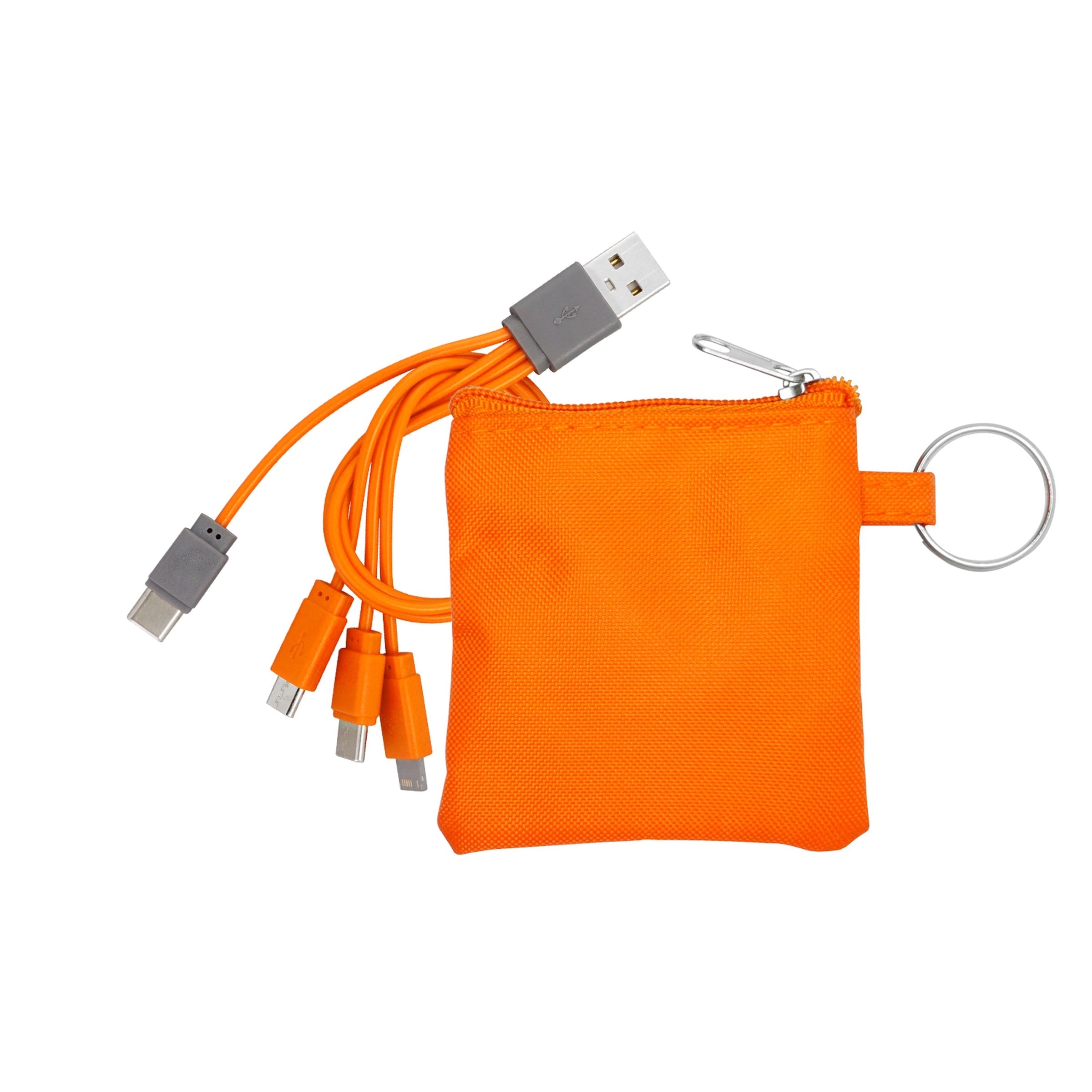 4-in-1 Colorful Pouch Cable Set 14
