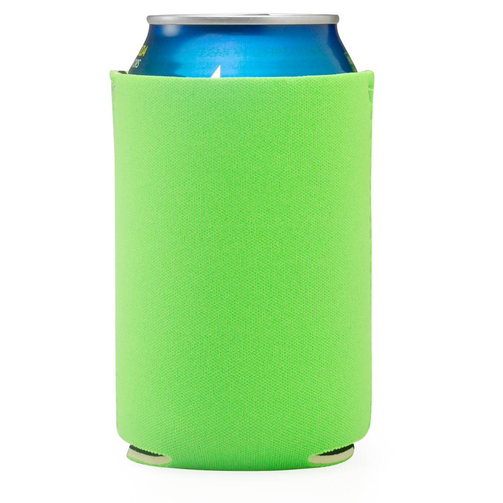 Collapsible Neoprene Can Cooler, custom koozie with logo imprint 12