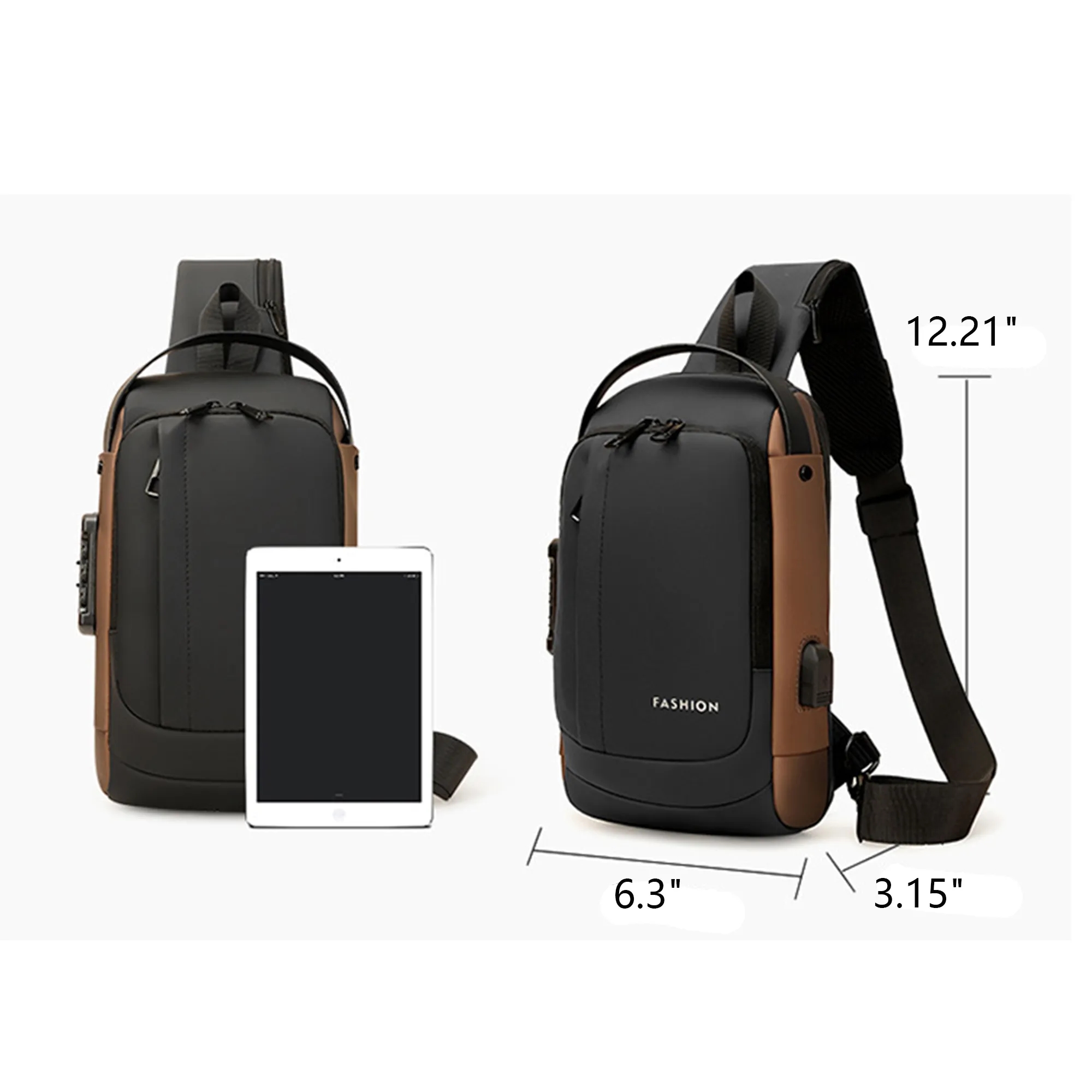 Anti-theft Crossbody Sling Bag 3