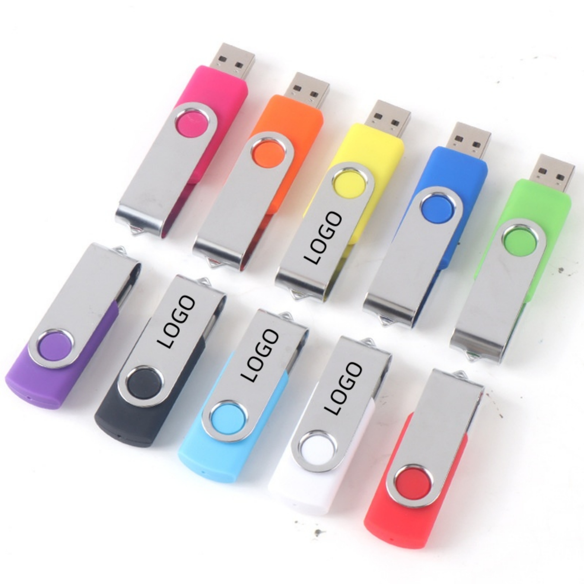 8G And More Swivel Usb Flash Drive 2