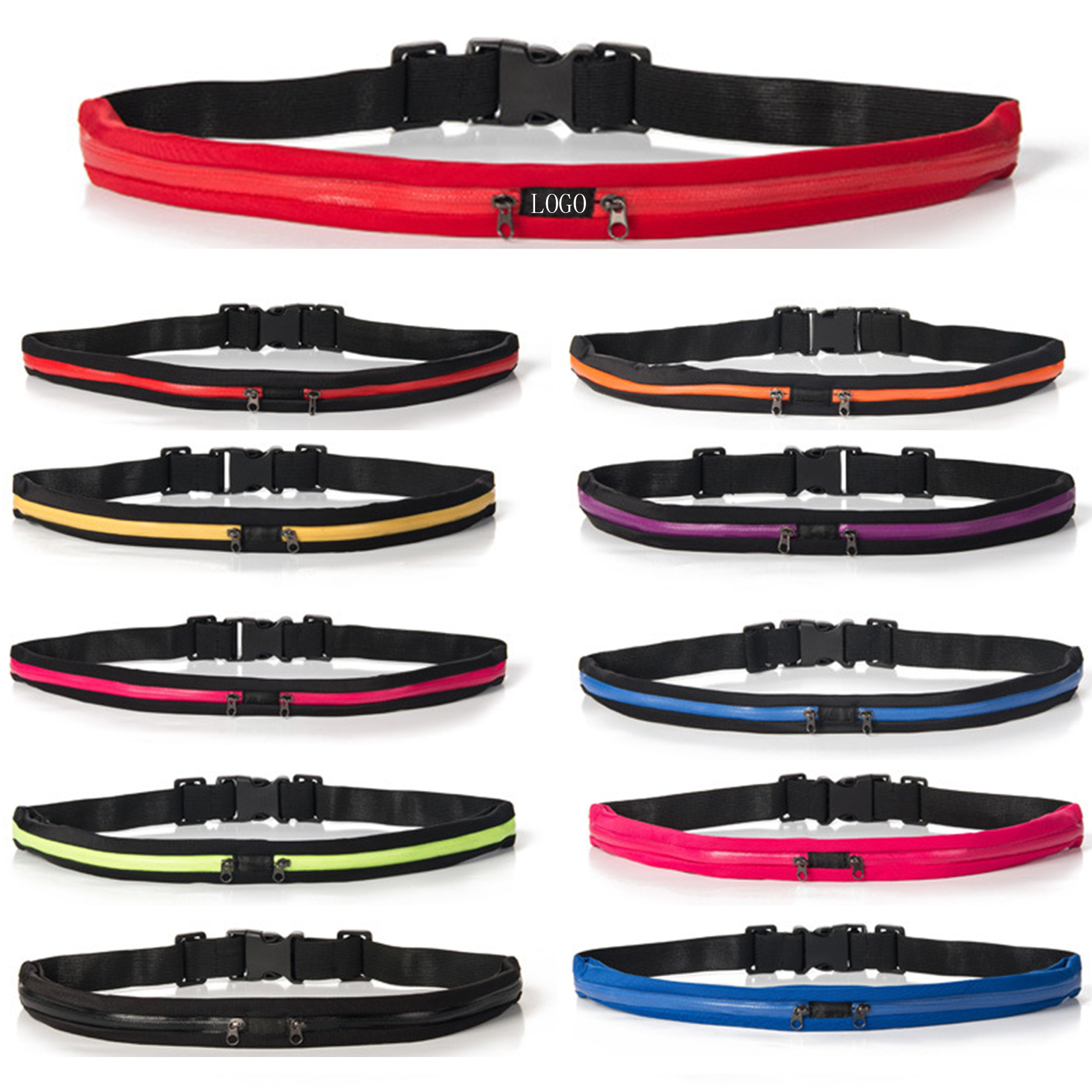 Multi-colored Mini Sports Fanny Pack 1