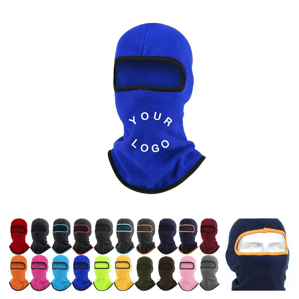 Polyester Breathable Snow Sport Balaclava 22