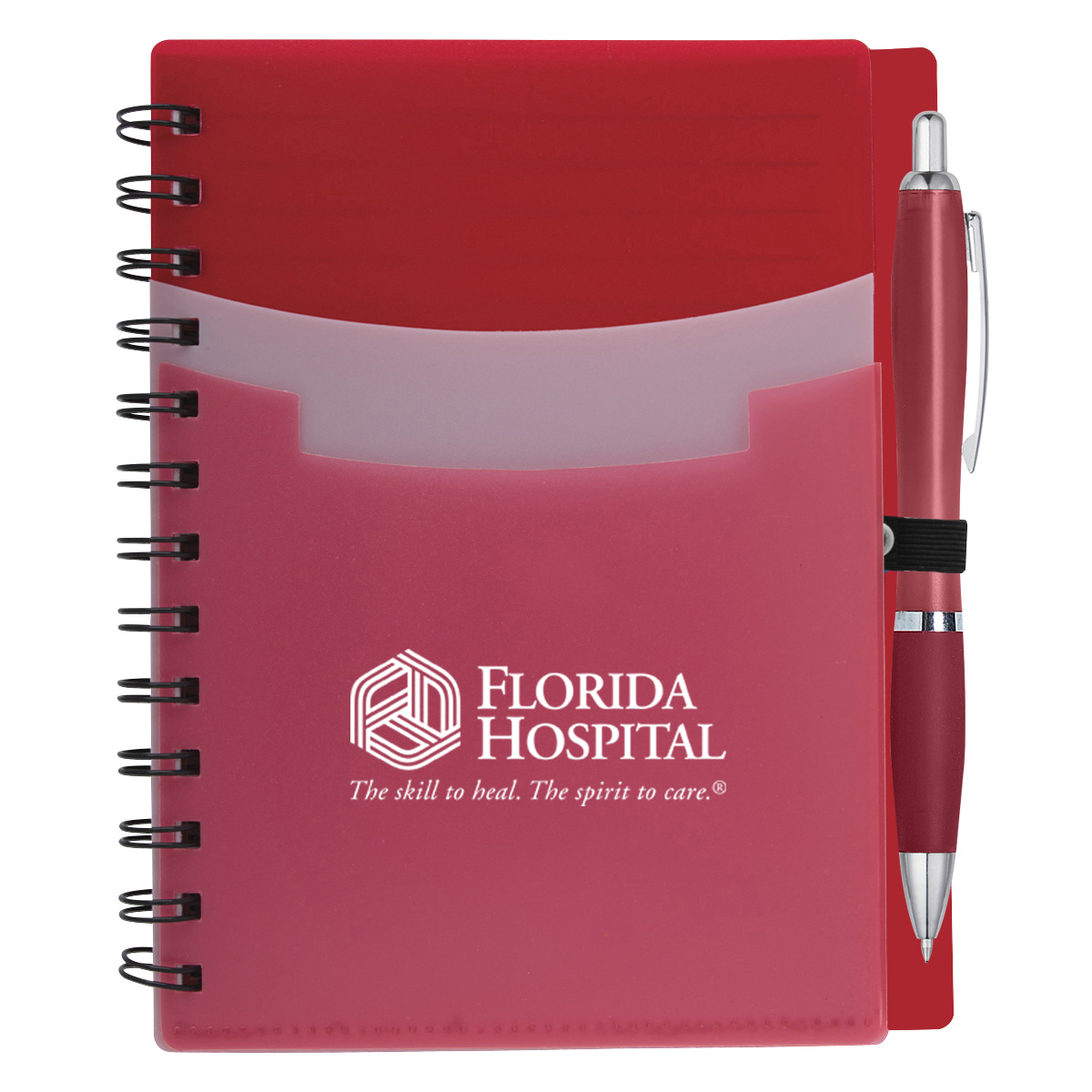 Tri-Pocket Notebook & Satin Pen 3