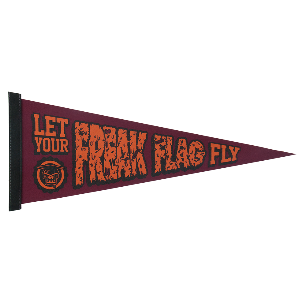 9" x 24" Colored Felt Pennant 8