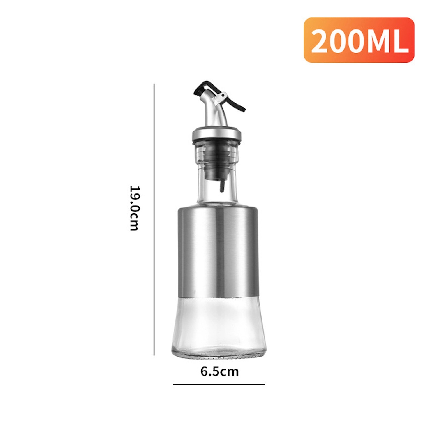 Oil And Vinegar Bottles Cruets Dispenser 7