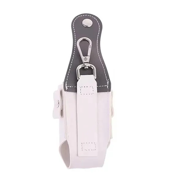 Portable Golf Ball Bag - PU Leather Carry Case 5